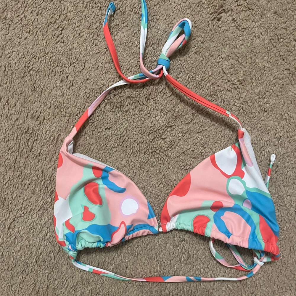 Tie dye shein bikini